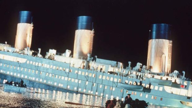 James Cameron's 1997 film <i>Titanic</i>.