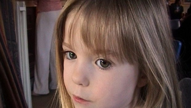 Tthree-year-old Madeleine McCann went missing in 2007.