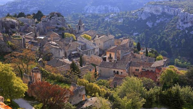 Mild ride ... Les Baux.