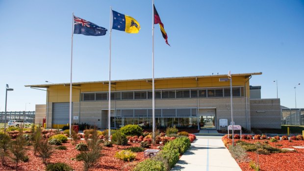 A 29-year-old man died inside the Alexander Maconochie Centre on Saturday night.