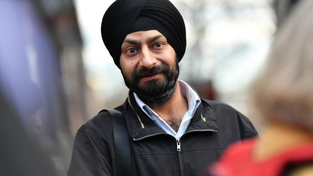 Sagardeep Singh Arora is challenging Melton Christian College's decision not to enrol his son unless he agrees not to wear his patka, a Sikh head covering.