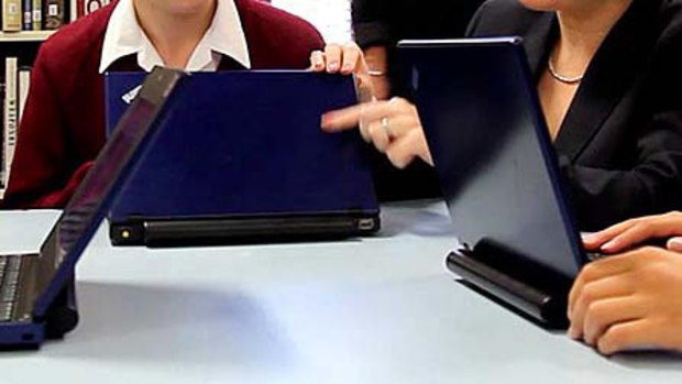 The Lenovo ThinkPad Mini10 issued to Year 9 students.