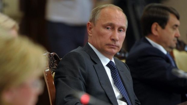 Russian President Vladimir Putin warned the West about counter-sanctions.