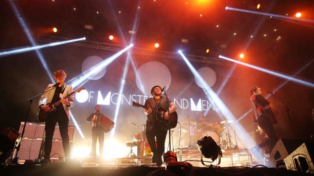 Of Monsters and Men at Splendour in the Grass.