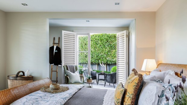 The Courtyard Garden Suite exemplifies the indoor-outdoor flow at St Marys Residence in Auckland.