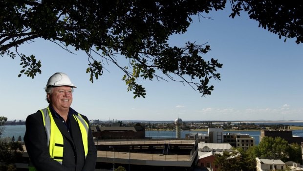 Being investigated: Newcastle lord mayor and property developer Jeff McCloy.