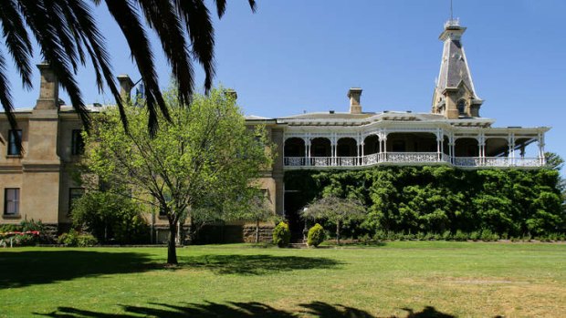 The Rupertswood mansion near Sunbury, north-west of Melbourne, was a social hub for the upper class after its completion in 1876, and birthplace of the Ashes.