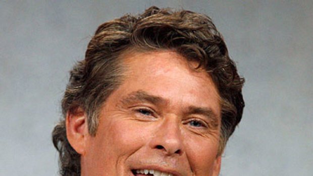 Possible relapse ... David Hasselhoff.