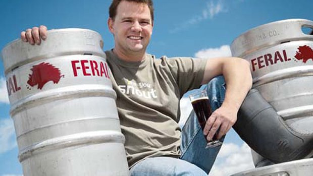 Brendan Varis, owner of the Feral Brewing Company.