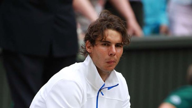 Rafael Nadal ... lost in four sets.