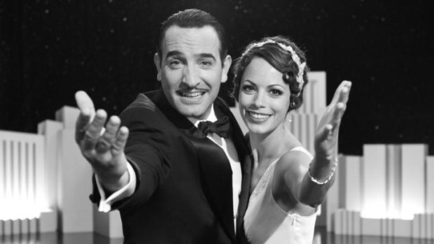 Jean Dujardin and Berenice Bejo star in <i>The Artist</i>.