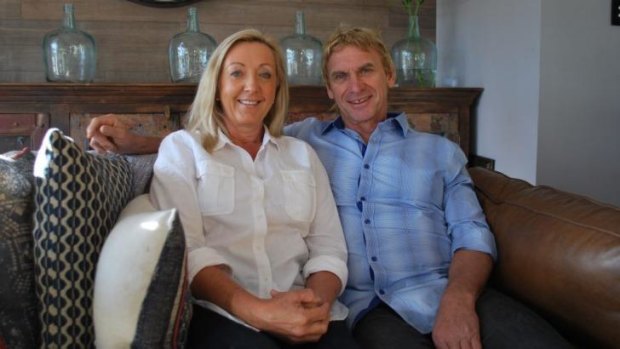 WA's House Rules contestants Carole and Russell Branston.