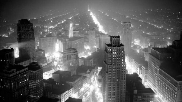 Detroit in 1942: during its heyday, this city's factories were churning out weapons and vehicles for armies all over the world.