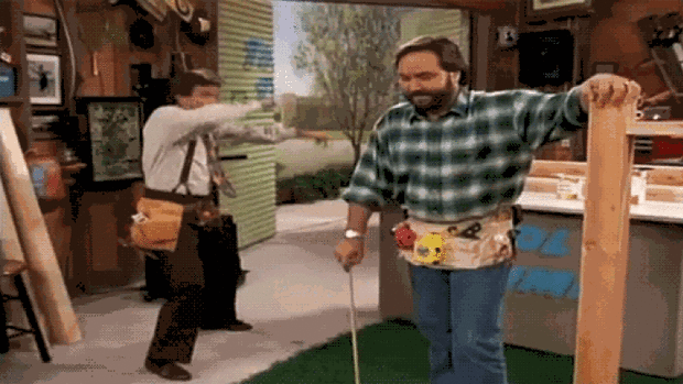 Tim and Al's friendship on <i>Home Improvement</i> is built on hard work and hardware.