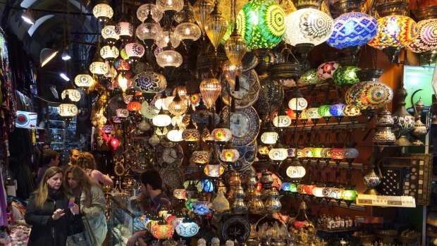Get lost amongst it: The Grand Bazaar. 
