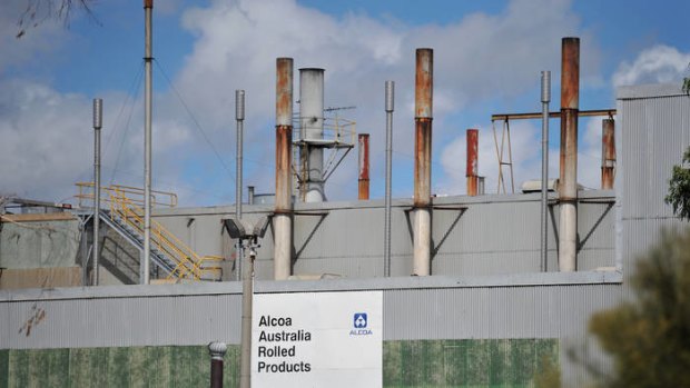 Alcoa's struggling Geelong smelter.