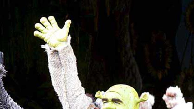 Star power ... Shrek the Musical.