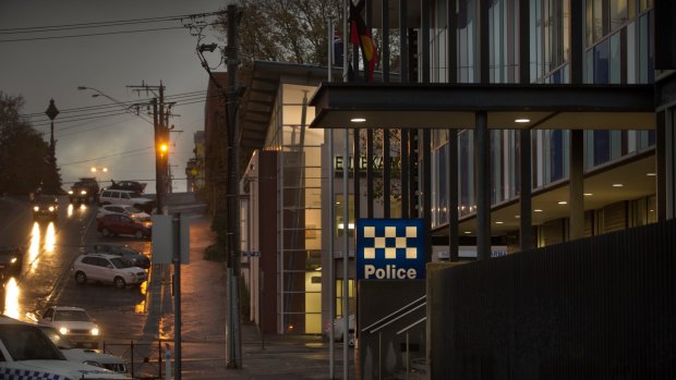Ballarat Police station. 