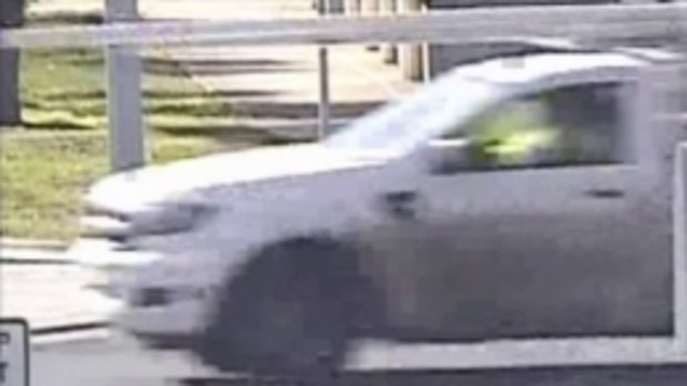 Police would like to speak to the owners of vehicles in the Diggers Rest area on June 29, 2016, including this white ute.