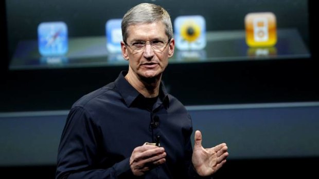 Apple CEO Tim Cook ... "We are certainly seeing a slowdown in business in that area."