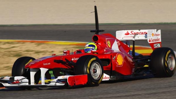 Felipe Massa of Brazil and Ferrari was the fastest driver on the Jerez circuit.