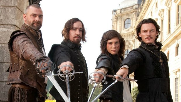 All for one, and all that: <i>The Three Musketeers</i> is a bloated, silly, disposable joyride for the multiplex crowd. It might be based on a classic novel, but it doesn't pretend to be a classic film.