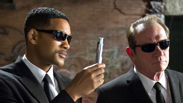 Suit up &#8230; Will Smith (left) and Tommy Lee Jones face their ultimate challenge - a confusing premise.