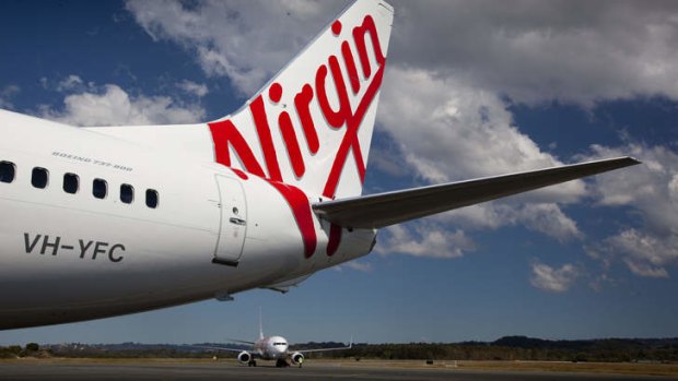 Virgin's trans-Tasman operation is troubled by red ink.