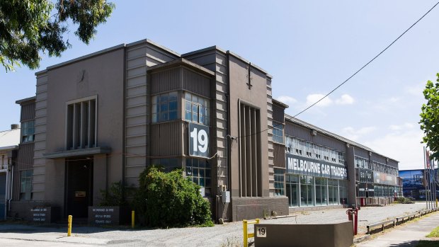 A general view of 19 Salmon Street, Port Melbourne, where the multi-storey townhouse development is proposed.