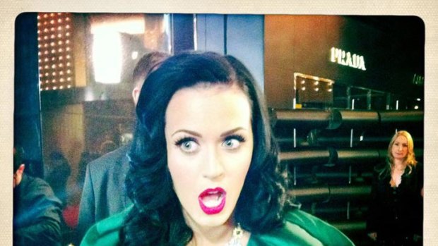 Katy Perry at the Logies.