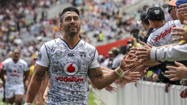 Pivotal: Shaun Johnson's fortunes will rise again, and with them those of the Warriors.