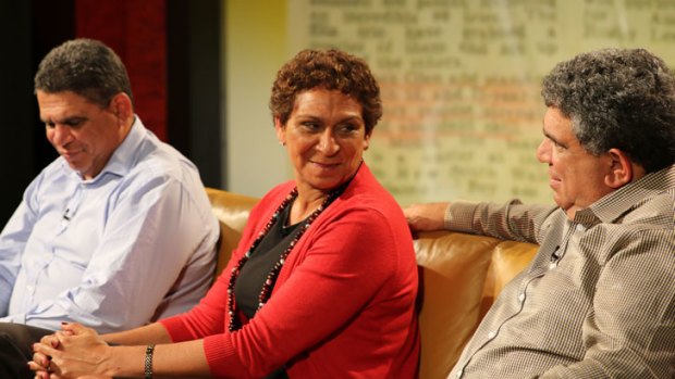 Marcia Ella-Duncan joins her brothers Mark and Glen Ella in NITV's  'Awaken'.