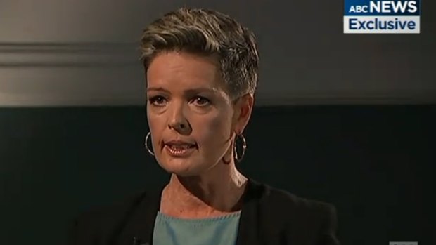Accused of conducting a soft interview: Tracey Holmes.