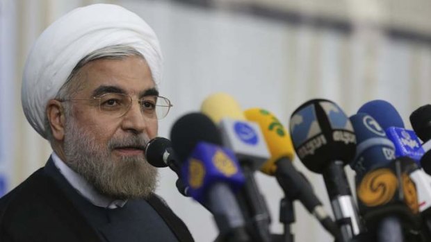 Iran's new president, Hassan Rohani, took office on a pledge to repair ties with Western powers.
