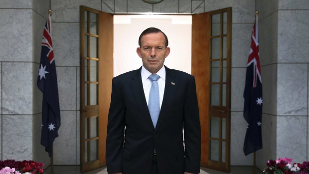 Former prime minister Tony Abbott. 