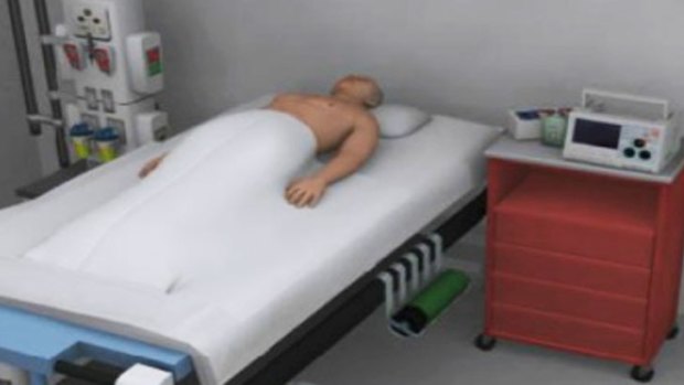 A virtual patient created using the Smart Sparrow e-learning system. Virtual patients are likely to be used more often by medical students following an NBN-funding injection.