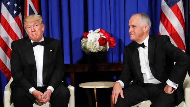 Turnbull and Trump's first phone call ended abruptly.