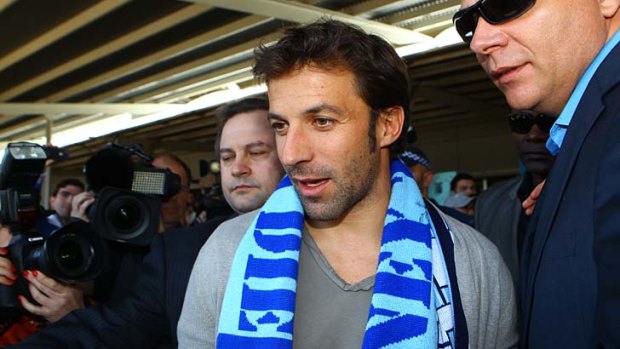 Alessandro Del Piero ... he means business.