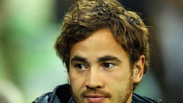 On the outer . . . Rebels' marquee signing Danny Cipriani.