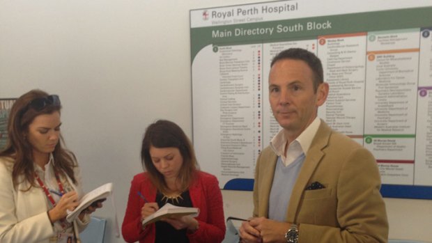 Royal Perth Hospital's director Dr Frank Daly