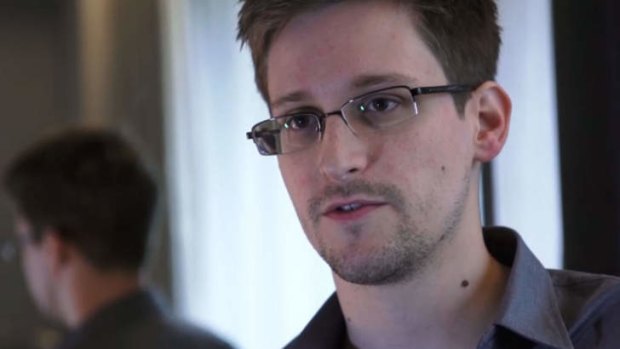 Security contractor Edward Snowden.