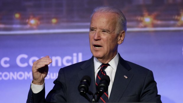 US Vice-President Joe Biden says Ukraine has a right to defend itself. 