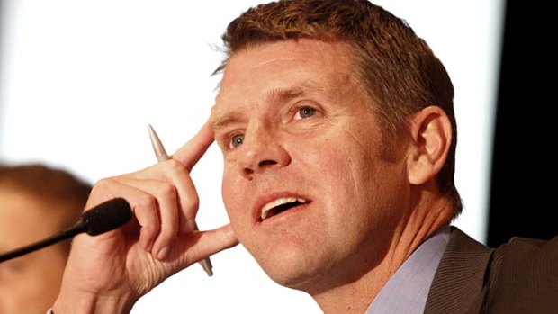 State Treasurer Mike Baird: Said the budget demonstrated the federal government was not serious about the WestConnex motorway.