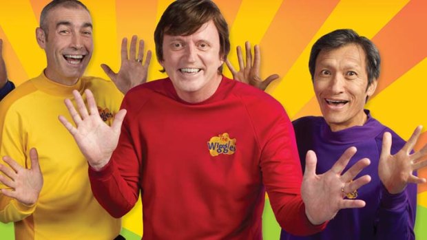 Wiggles, from left, Greg Page, Murray Cook and Jeff Fatt are hanging up their skivvies after their final Australian tour.