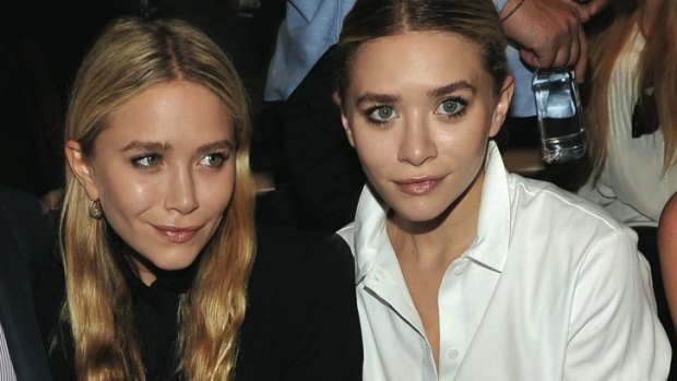 Mary-Kate and Ashley Olsen.