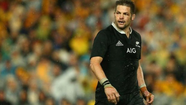 "We certainly let the Wallaby pack get back into and perhaps have the edge in the second half": All Blacks captain Richie McCaw.
