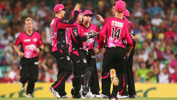 Drawing a crowd: The Big Bash League has rated well this summer.