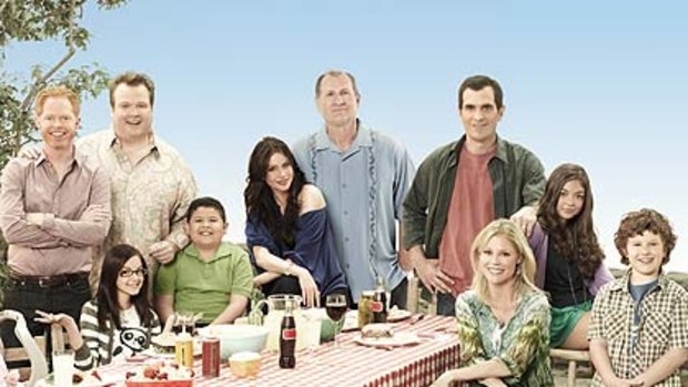 Breakthrough... US series <i>Modern Family</i> has been a surprise hit of 2010.
