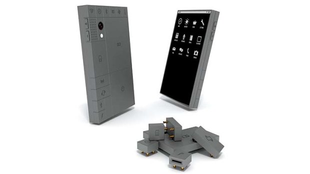 Phonebloks: Pull it apart and put it back together again.