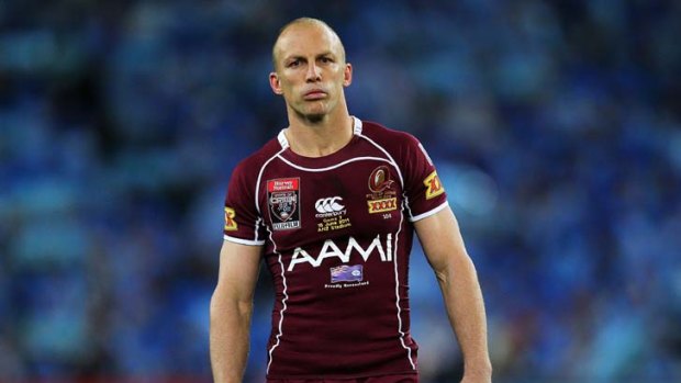 Bowing out in style ... Darren Lockyer will end his career with Queensland on Wednesday night at Suncorp Stadium.